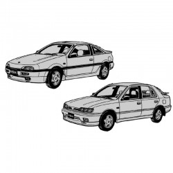Nissan Sentra B13 (Sedan and Coupe) and N14 Service Manual / Repair Manual