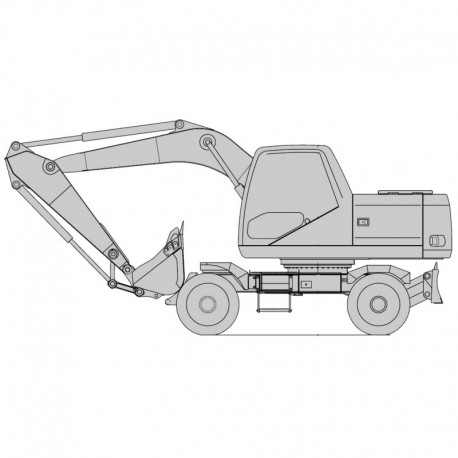 Daewoo Solar S170W-V Excavator - Service Manual / Repair Manual