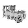 Linde Elektro-Schlepper P200 - Betriebsanleitung