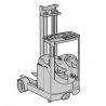 Linde R14 / R16 / R20G Elektro-Schubmaststapler - Originalbetriebsanleitung