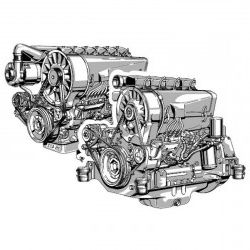 Deutz Engine 912 / 913 - Service Manual - Parts Manual - (English, French, German, Italian and Spanish)