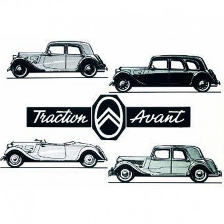 Citroën Traction Avant - Service Manual / Repair Manual - Wiring Diagrams - Owners Manual