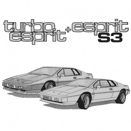 Lotus Esprit (1980-1987) - Service Manual / Repair Manual - Wiring Diagrams