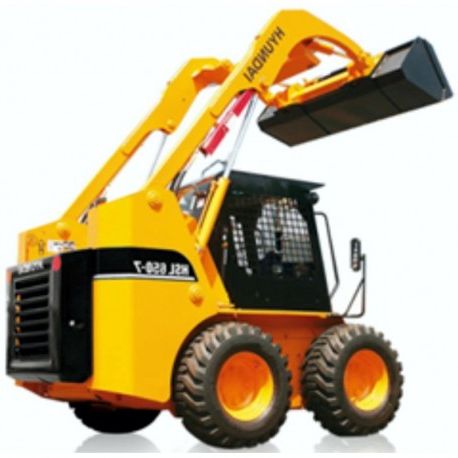 Hyundai Skid Steer Loader HSL650-7 - Service Manual - Operators Manual - Wiring Diagrams