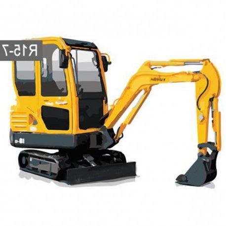 Hyundai Mini Excavator R15-7 - Service Manual - Operators Manual - Wiring Diagrams