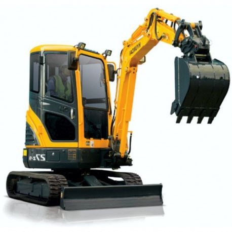 Hyundai Mini Excavator R27Z-9 - Service Manual - Operators Manual - Wiring Diagrams