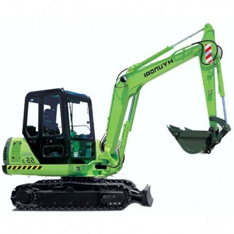 Hyundai Crawler Excavator R55-3 - Service Manual / Repair Manual - Wiring Diagrams