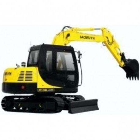 Hyundai Crawler Excavator R80-7A - Service Manual - Operators Manual - Wiring Diagrams