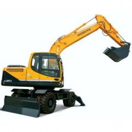 Hyundai Wheel Excavator R170W-7 - Service Manual - Operators Manual - Wiring Diagrams