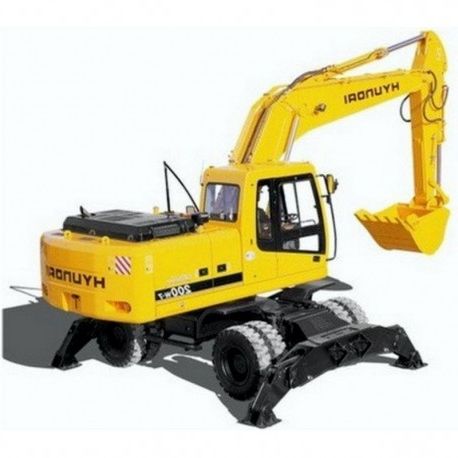 Hyundai Wheel Excavator R200W-7 - Service Manual - Operators Manual - Wiring Diagrams