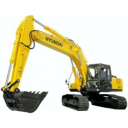 Hyundai Crawler Excavator R250LC-3 - Service Manual - Operators Manual - Wiring Diagrams