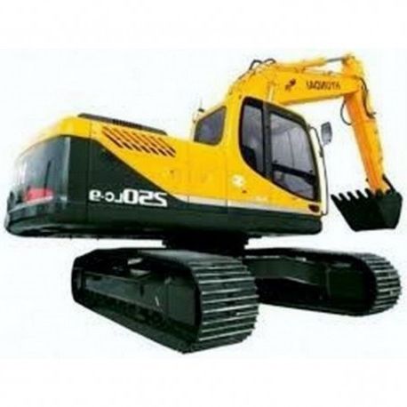 Hyundai Crawler Excavator R250LC-9 - Service Manual - Operators Manual - Wiring Diagrams