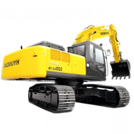 Hyundai Crawler Excavator R320LC-7A - Service Manual - Operators Manual - Wiring Diagrams