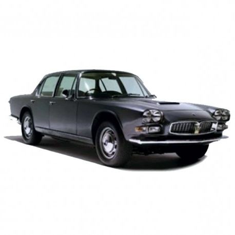 Maserati Quattroporte (1963-1969) - Use and Maintenance - Spare Parts Catalog