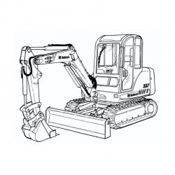 Bobcat 337, 341 Mini Excavator - Service Manual / Repair Manual - Wiring Diagrams