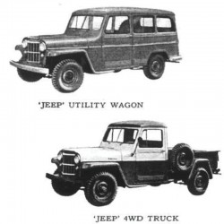 Jeep CJ (1954-1960) - Service Manual / Repair Manual - Wiring Diagrams