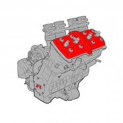 Mv Agusta F4 1000 S, FT, R, RR Engine - Service Manual / Repair Manual