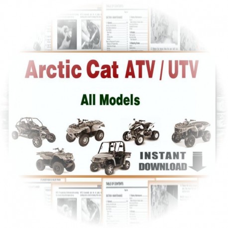 Arctic Cat (1996-2012 Models) - Parts Manuals