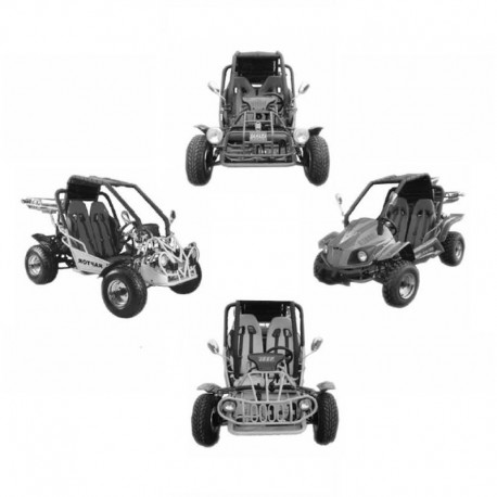 Kinroad 250 Buggy - Owners Manual - Parts Manual
